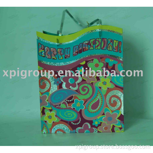holographic paper bag